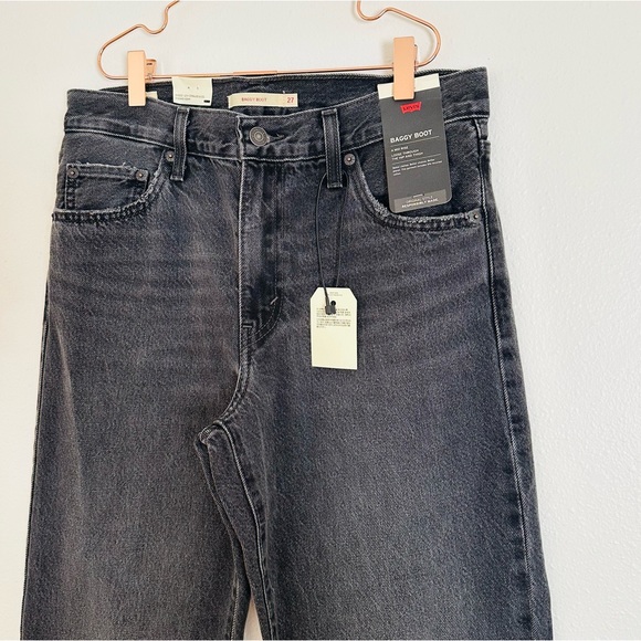 New Levi's Baggy Boot Jeans mid rise premium - Picture 9 of 11